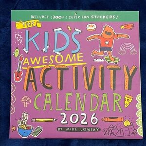Kids Awesome Activity Calendar 2026